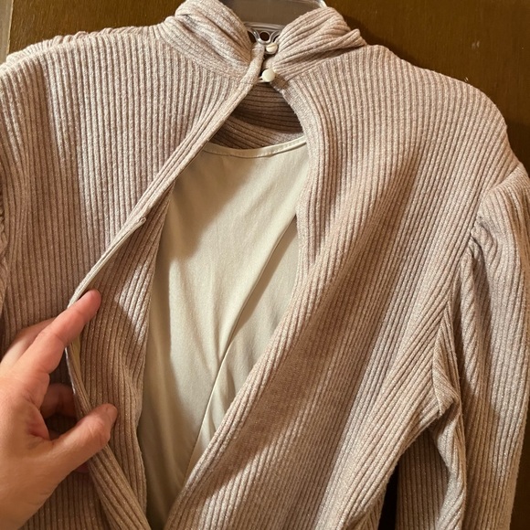 Sabina Musayev Revolve Sicily Dress in Stone - Picture 10 of 11